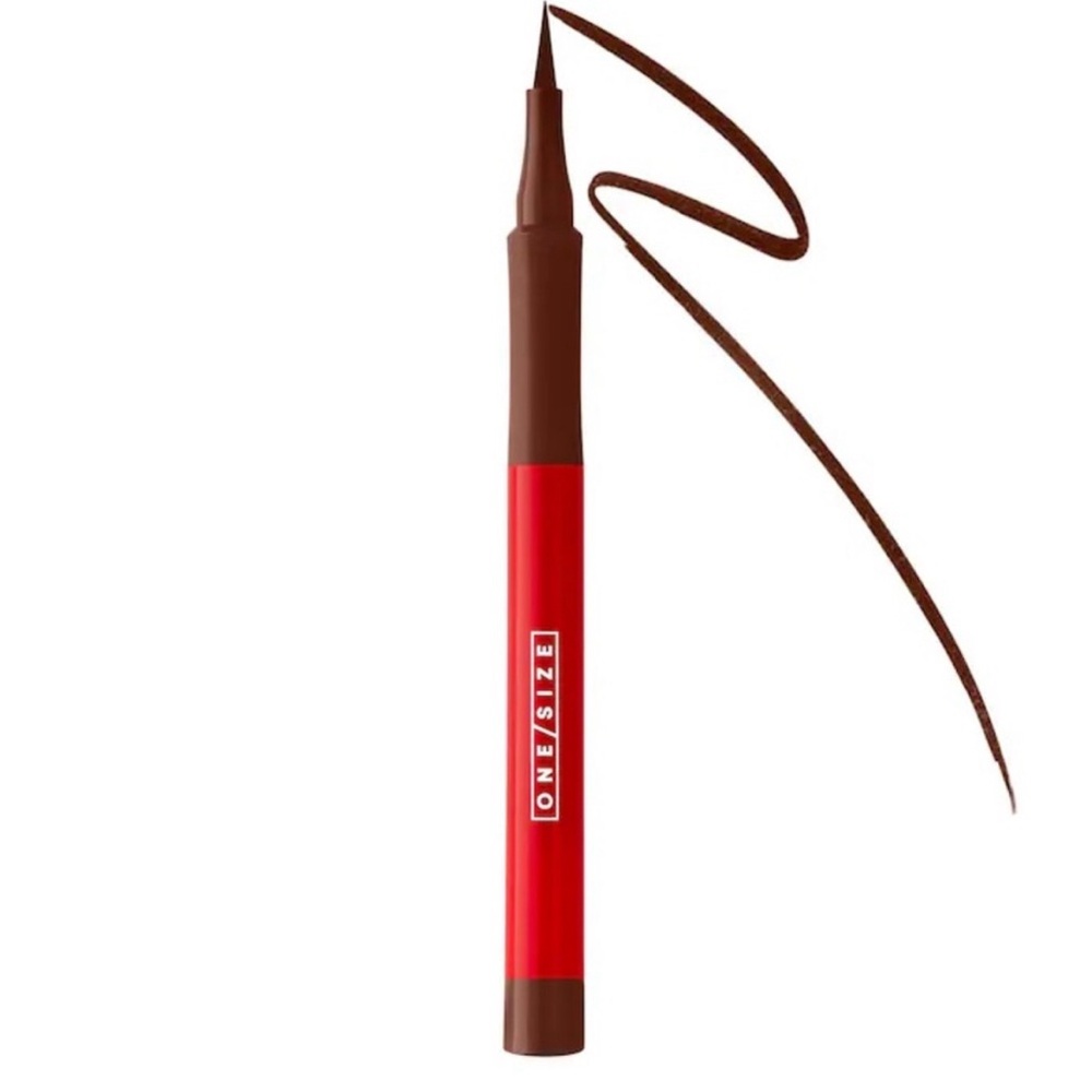 ONE/SIZE Point Made Waterproof Liquid Liner - Busty Brown - NEW
